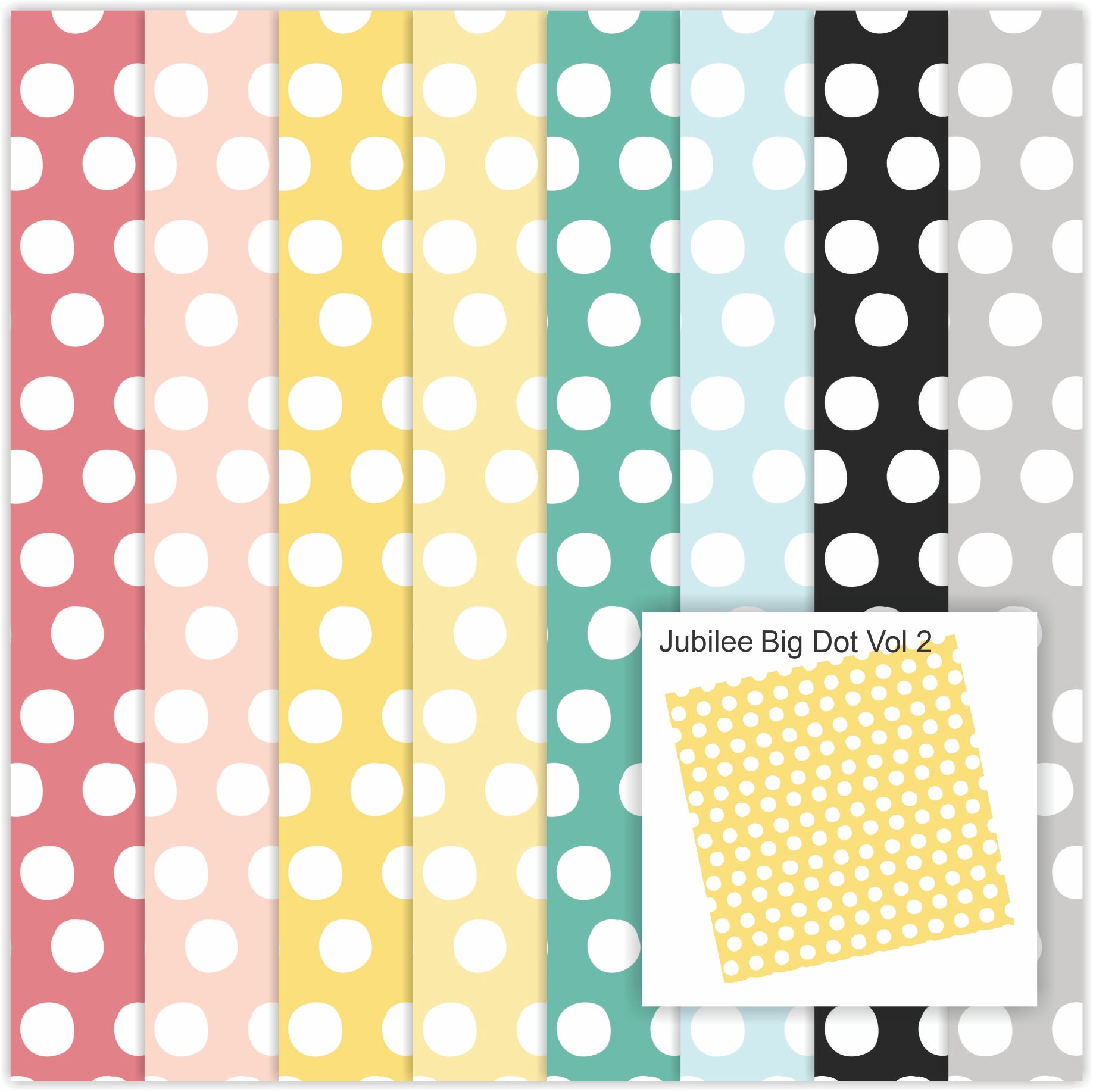 Dot Patterns V1 Papers - Digital Download